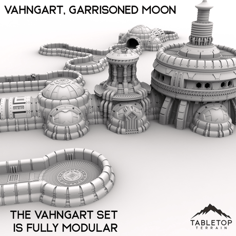 Tabletop Terrain Terrain Vahngart, Garrisoned Moon