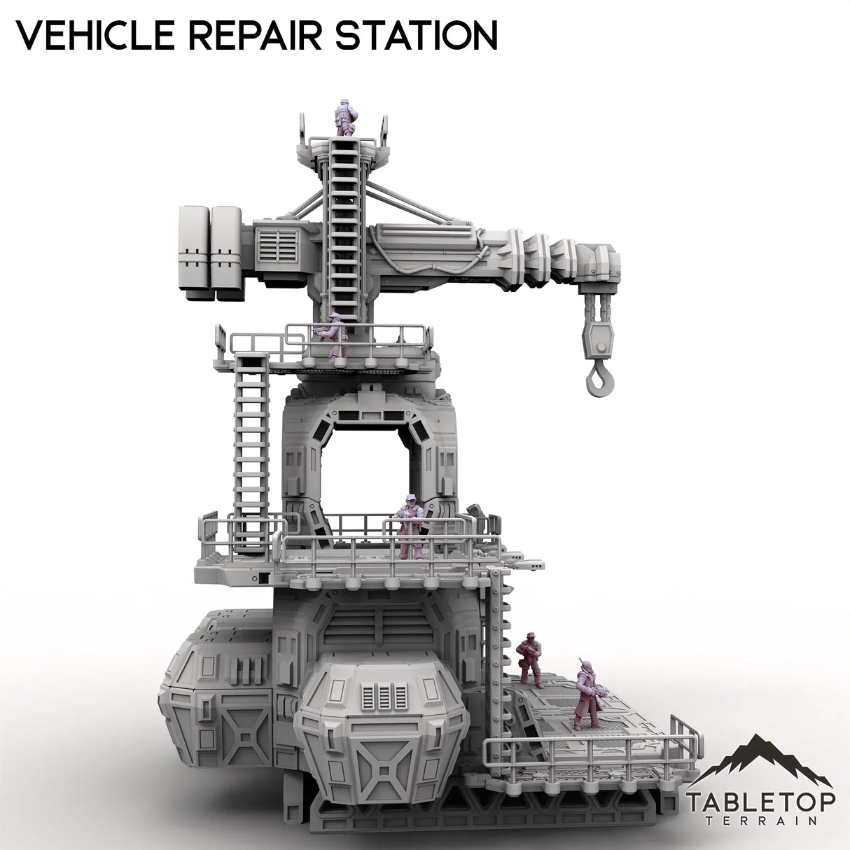Tabletop Terrain Terrain Vehicle Repair Station