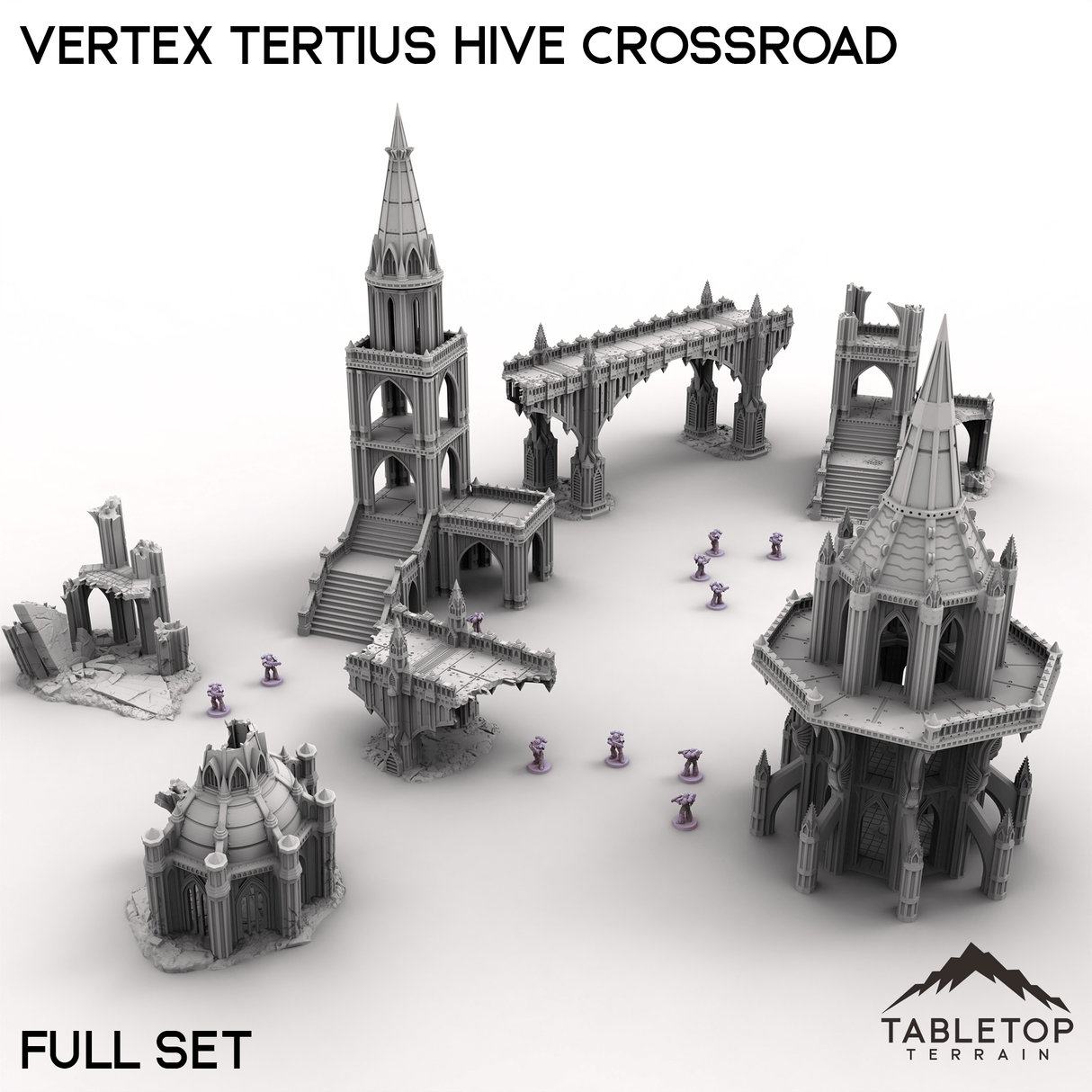 Tabletop Terrain Terrain Vertex Tertius Hive Crossroad