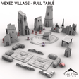 Tabletop Terrain Terrain Vexed Village - Full Table