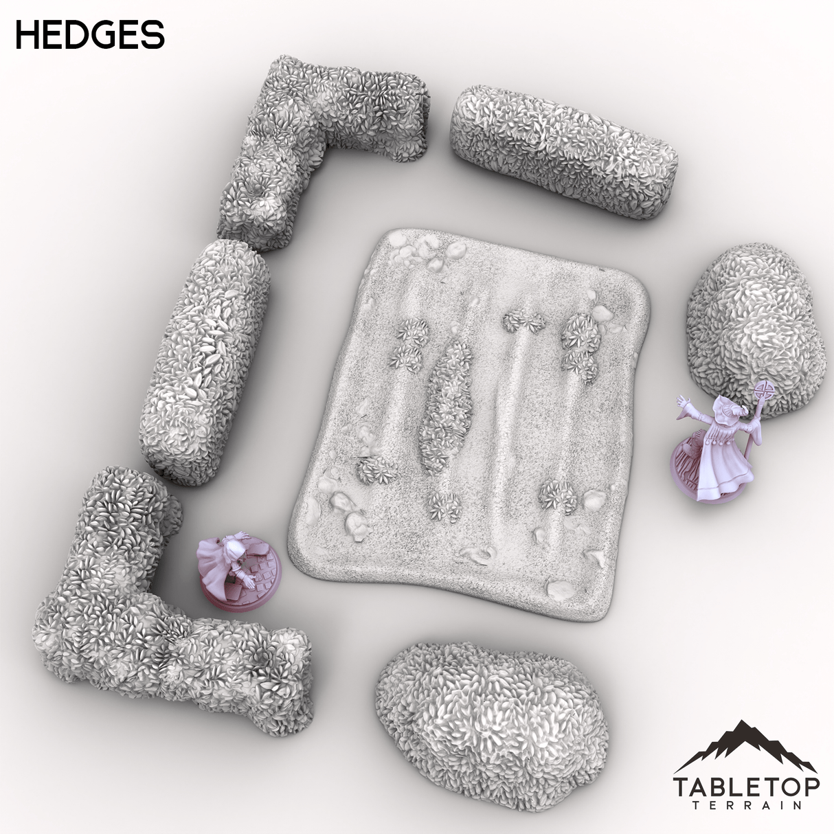 Tabletop Terrain Terrain Vexed Village - Hedges