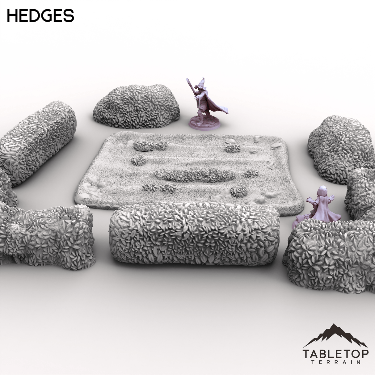 Tabletop Terrain Terrain Vexed Village - Hedges