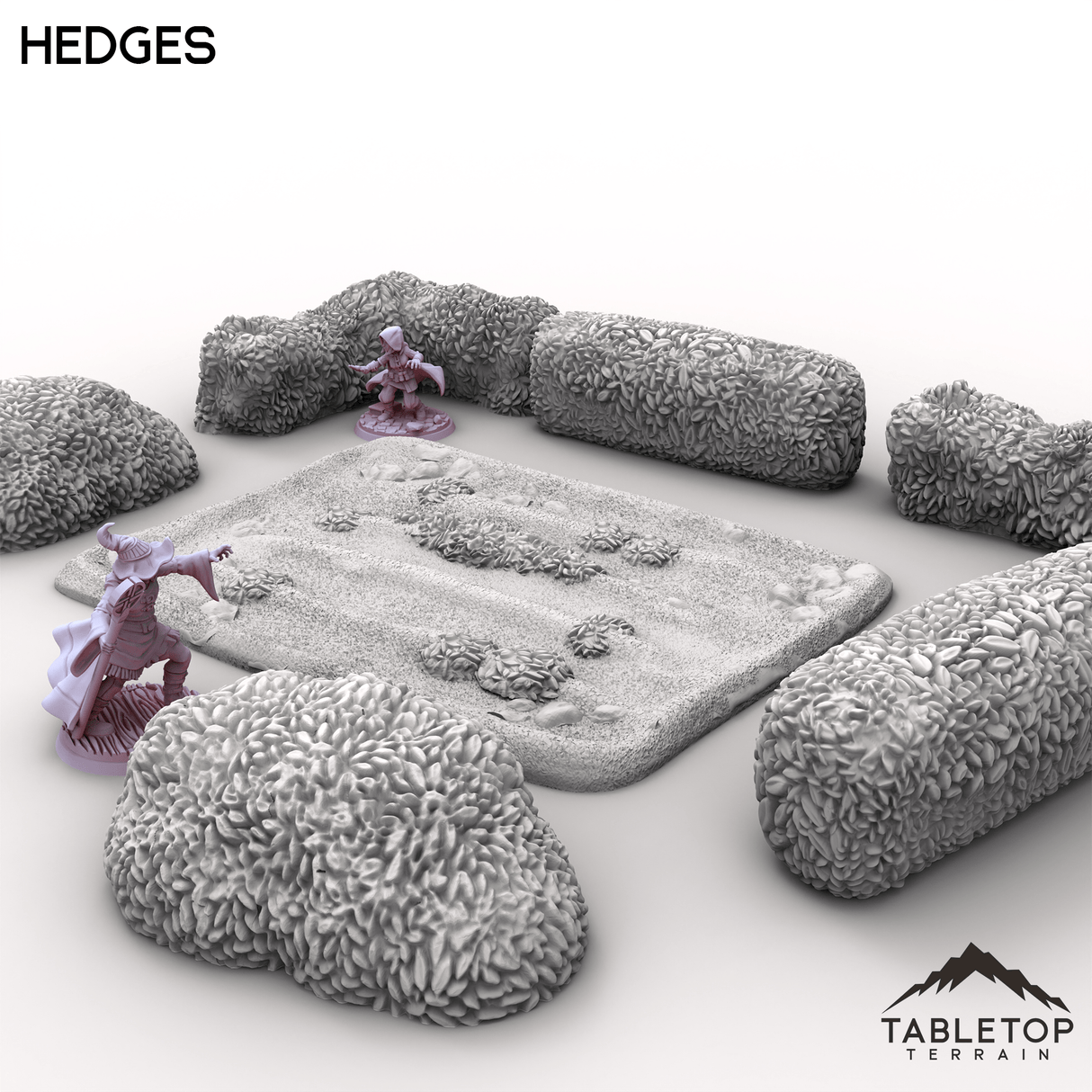 Tabletop Terrain Terrain Vexed Village - Hedges