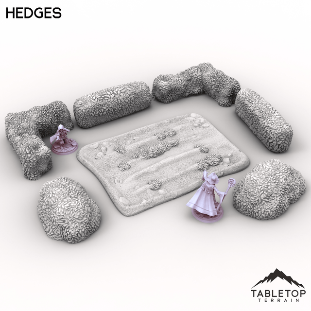 Tabletop Terrain Terrain Vexed Village - Hedges