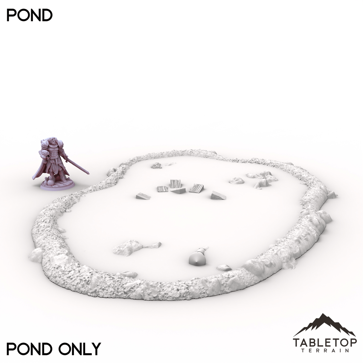 Tabletop Terrain Terrain Vexed Village - Pond