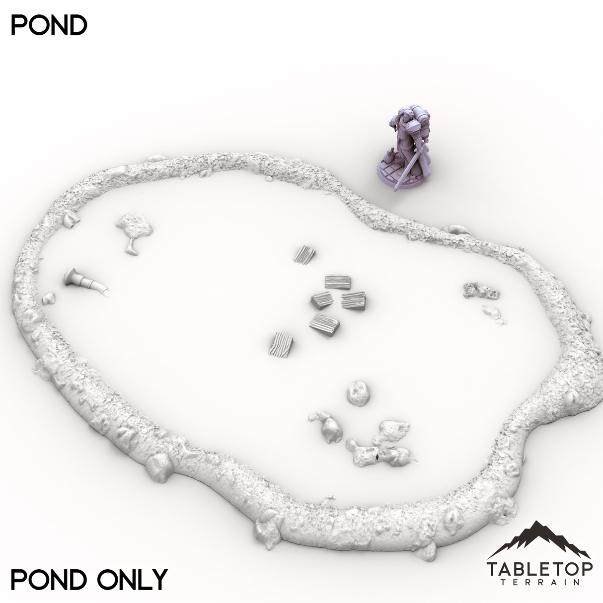 Tabletop Terrain Terrain Vexed Village - Pond