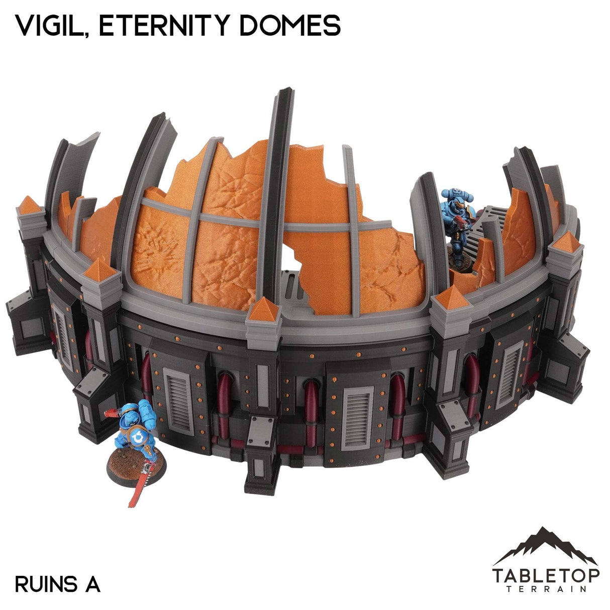 Tabletop Terrain Terrain Vigil, the Eternity Domes