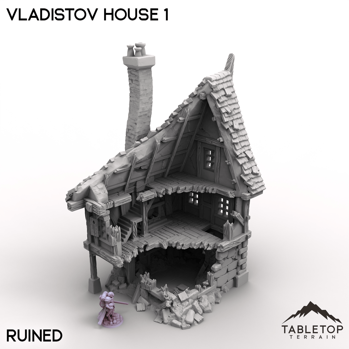 Tabletop Terrain Terrain Vladistov House 1