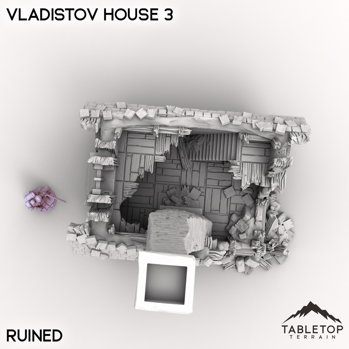Tabletop Terrain Terrain Vladistov House 3