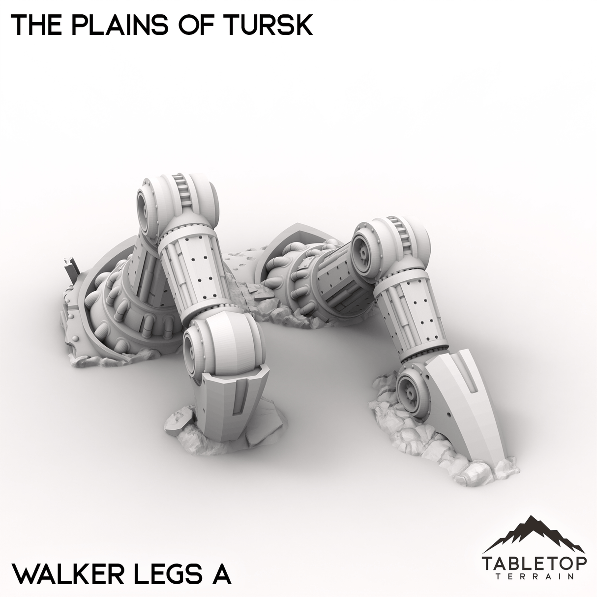 Tabletop Terrain Terrain Walker Legs A / 32mm The Plains of Tursk