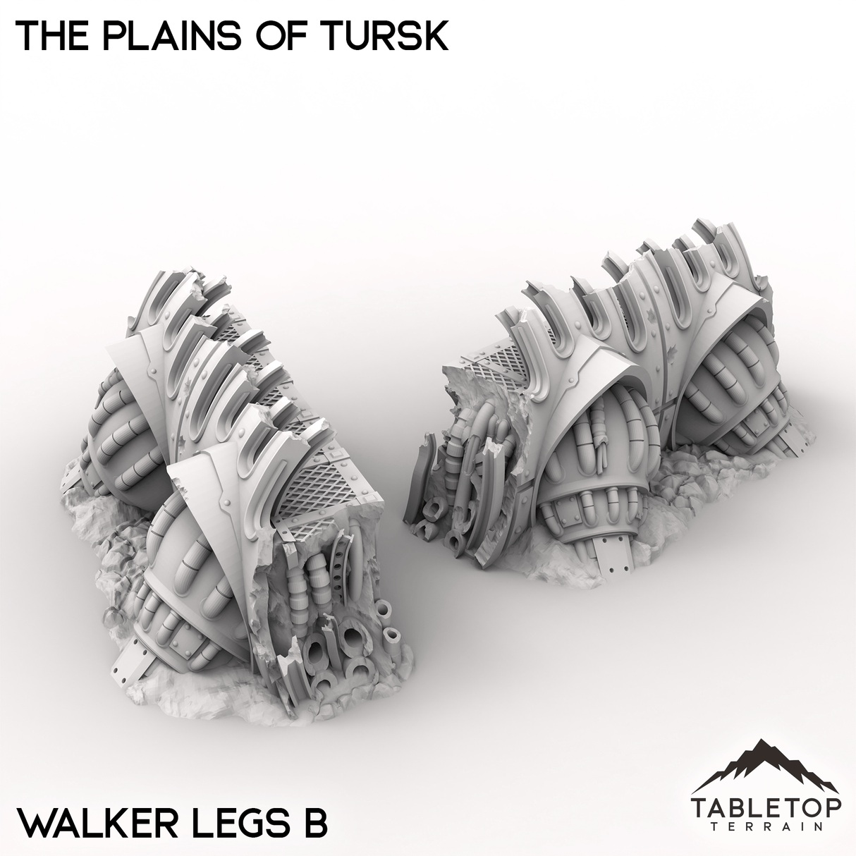 Tabletop Terrain Terrain Walker Legs B / 32mm The Plains of Tursk