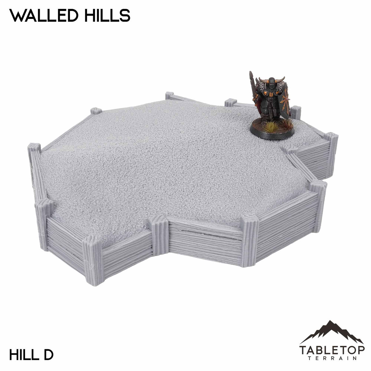 Tabletop Terrain Terrain Walled Hills Wargaming Hills