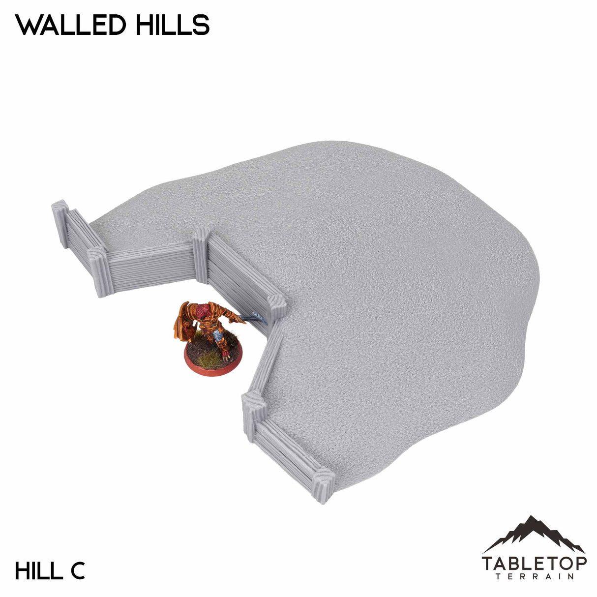 Tabletop Terrain Terrain Walled Hills Wargaming Hills