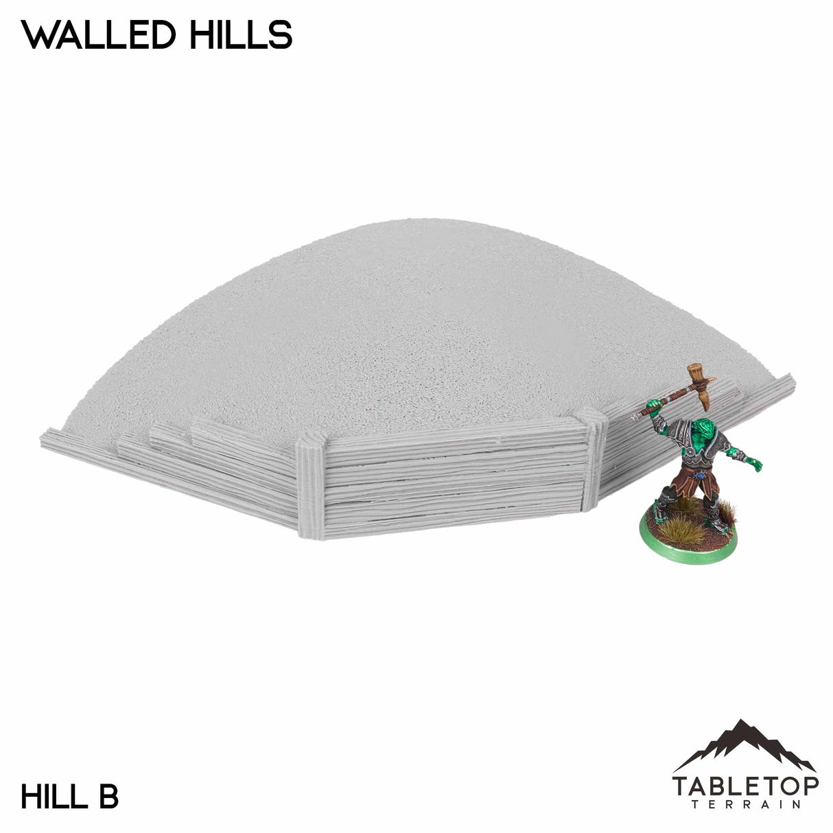 Tabletop Terrain Terrain Walled Hills Wargaming Hills