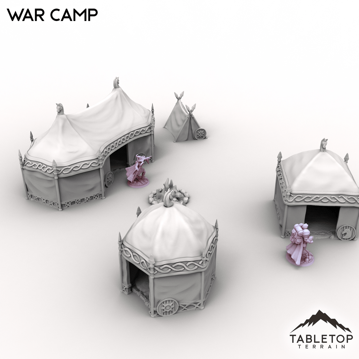 Tabletop Terrain Terrain War Camp - Kingdom of Saxonia