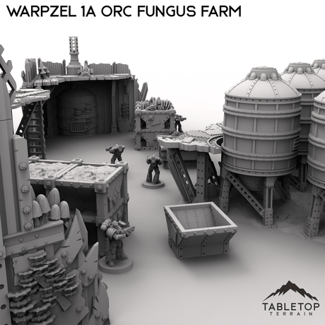 Tabletop Terrain Terrain Warpzel 1A Orc Fungus Farm