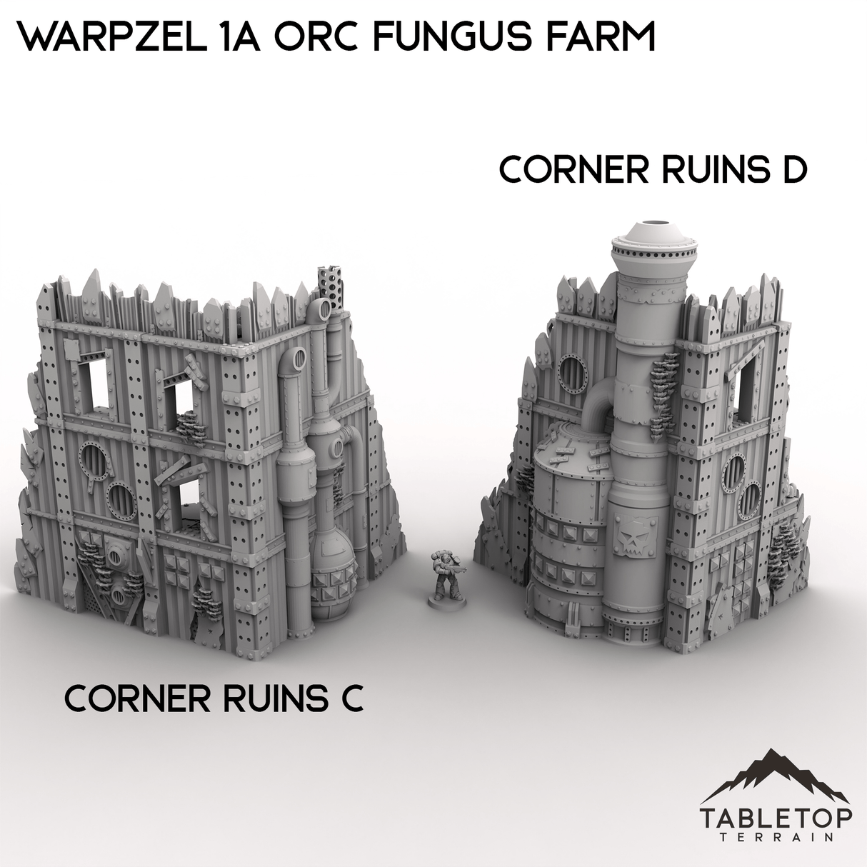 Tabletop Terrain Terrain Warpzel 1A Orc Fungus Farm