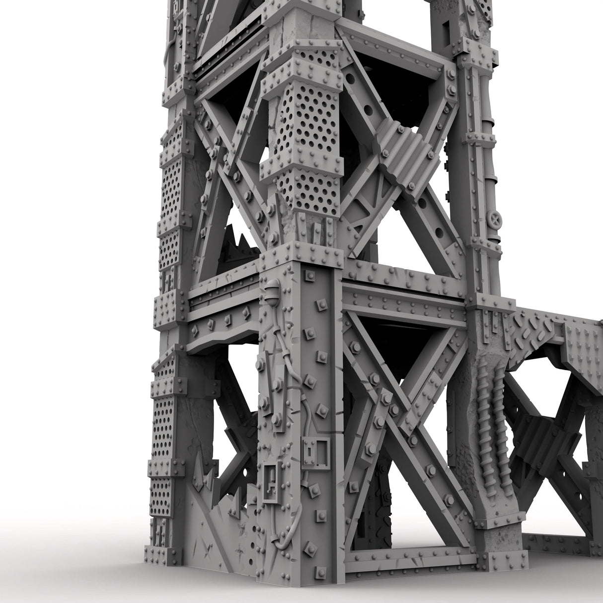 Tabletop Terrain Terrain Watcha Tower - Scrapz Kamp