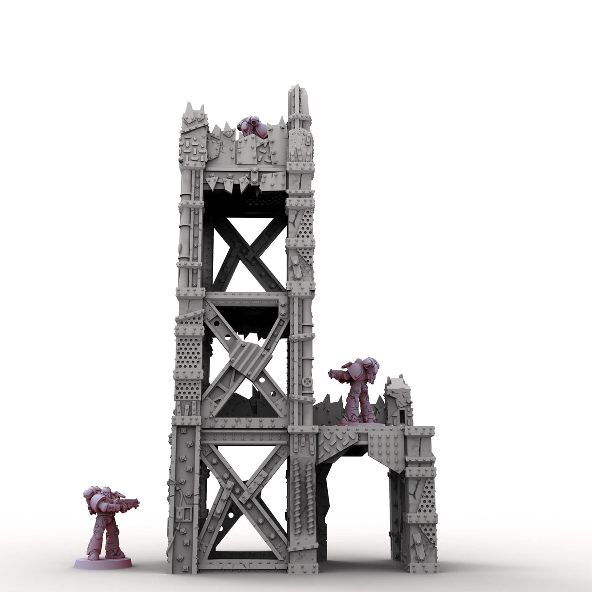 Tabletop Terrain Terrain Watcha Tower - Scrapz Kamp