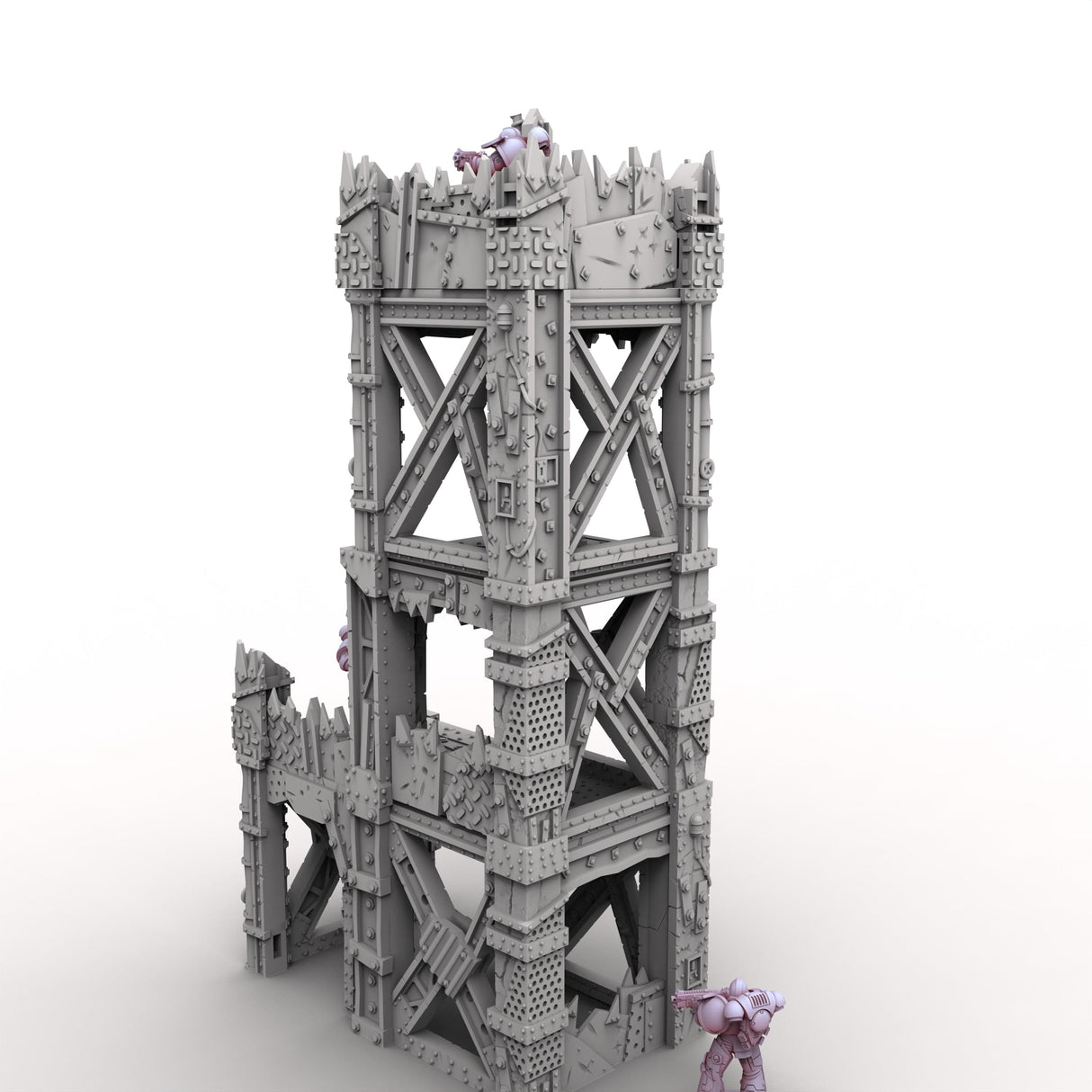 Tabletop Terrain Terrain Watcha Tower - Scrapz Kamp