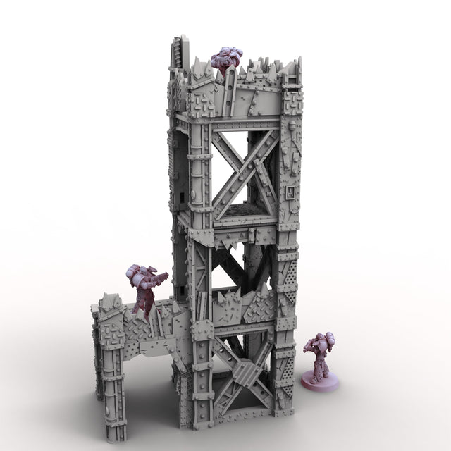 Tabletop Terrain Terrain Watcha Tower - Scrapz Kamp
