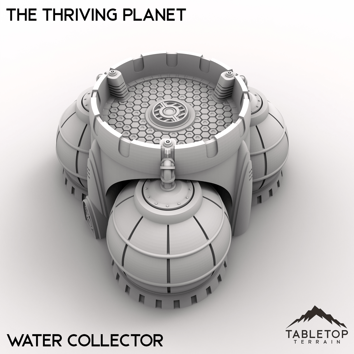 Tabletop Terrain Terrain Water Collector / 28/32mm The Thriving Planet