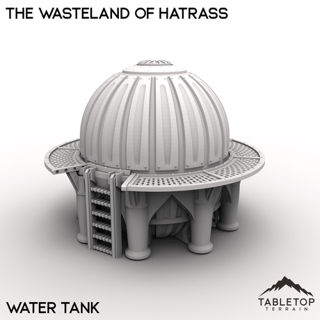Tabletop Terrain Terrain Water Tank / 28/32mm The Wasteland of Hatrass