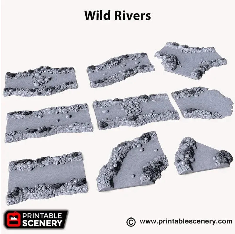 Tabletop Terrain Terrain Wild Rivers - Fantasy Terrain