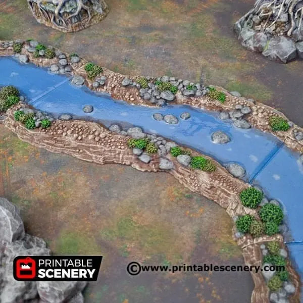 Tabletop Terrain Terrain Wild Rivers - Fantasy Terrain