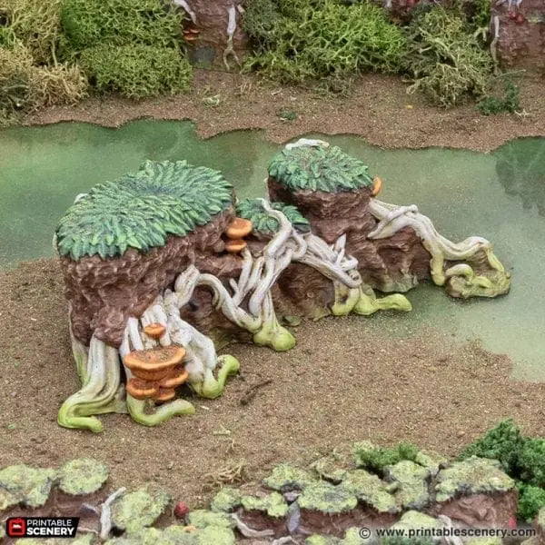 Tabletop Terrain Terrain Wild Roots - The Gloaming Swamp