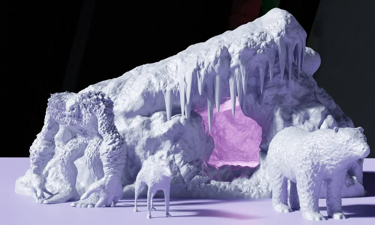 Tabletop Terrain Terrain Yeti Cave