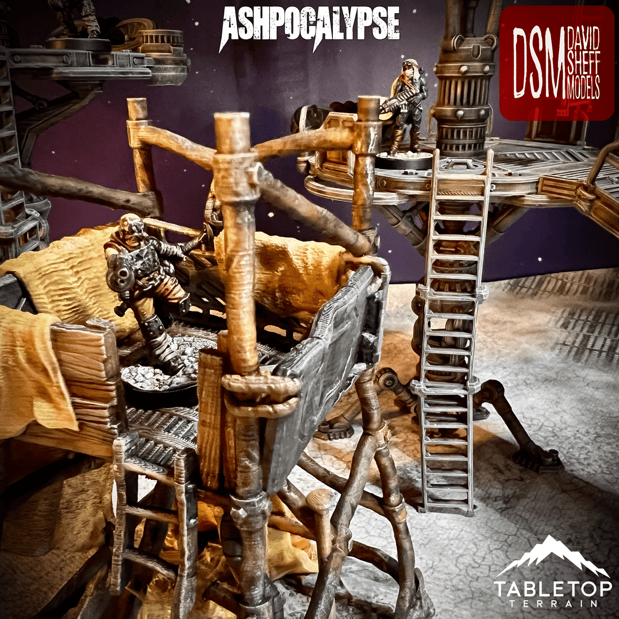 Tabletop Terrain Tower Ashpocalypse Sentry Tower