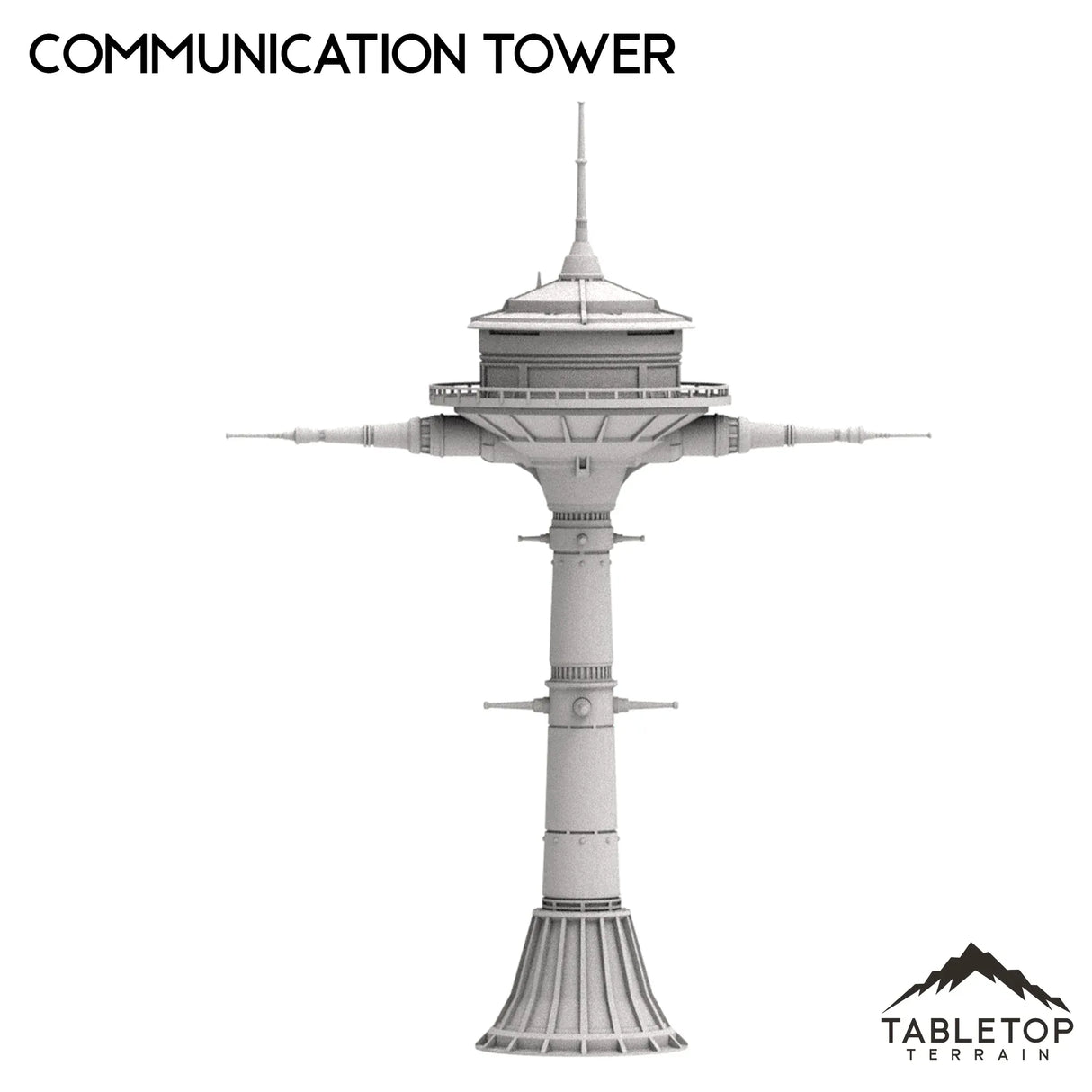 Tabletop Terrain Tower Communication Tower