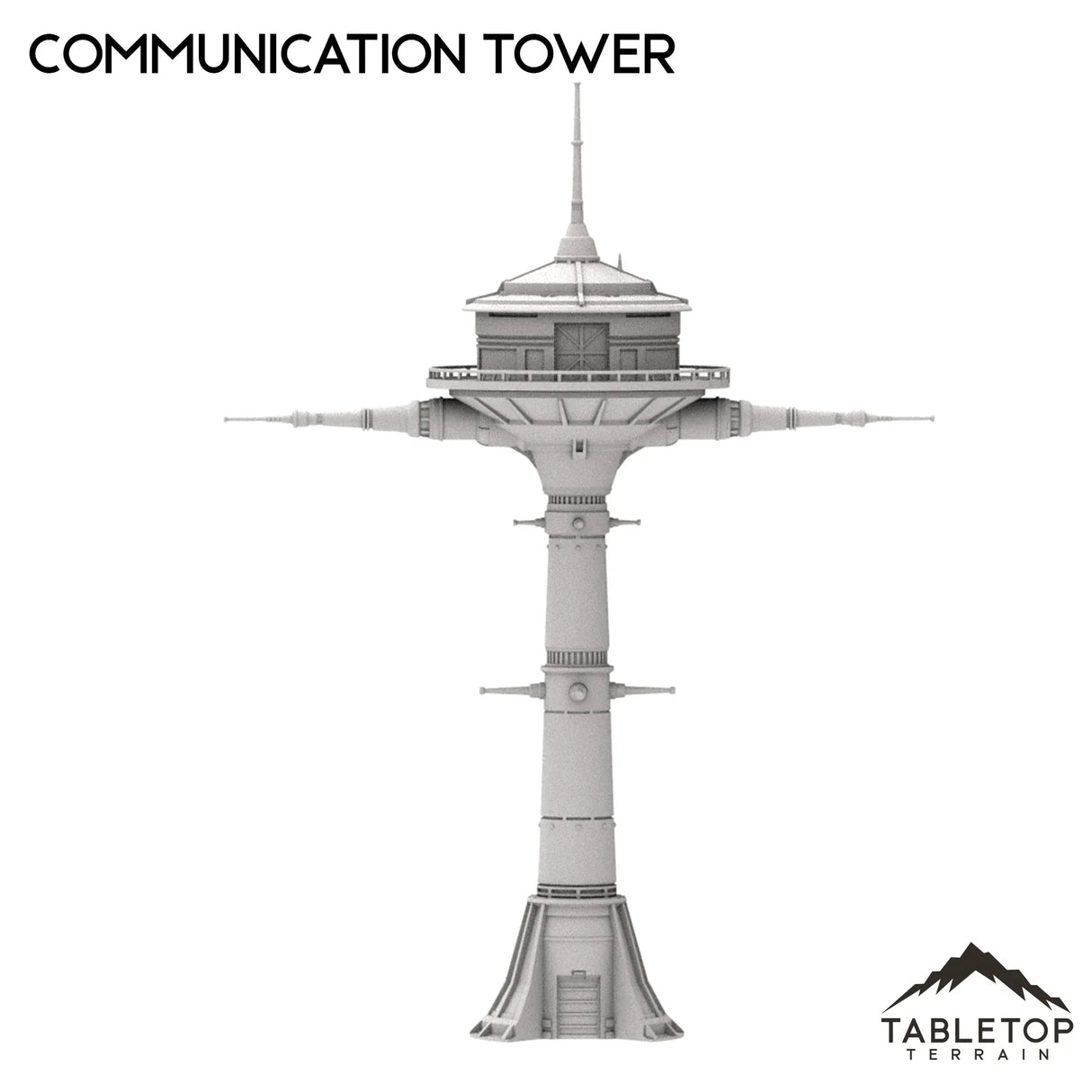 Tabletop Terrain Tower Communication Tower