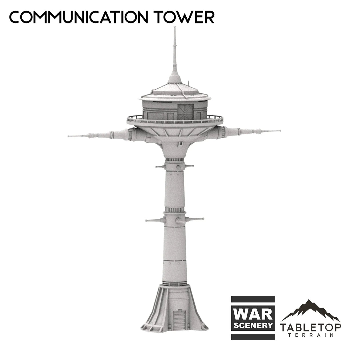 Tabletop Terrain Tower Communication Tower