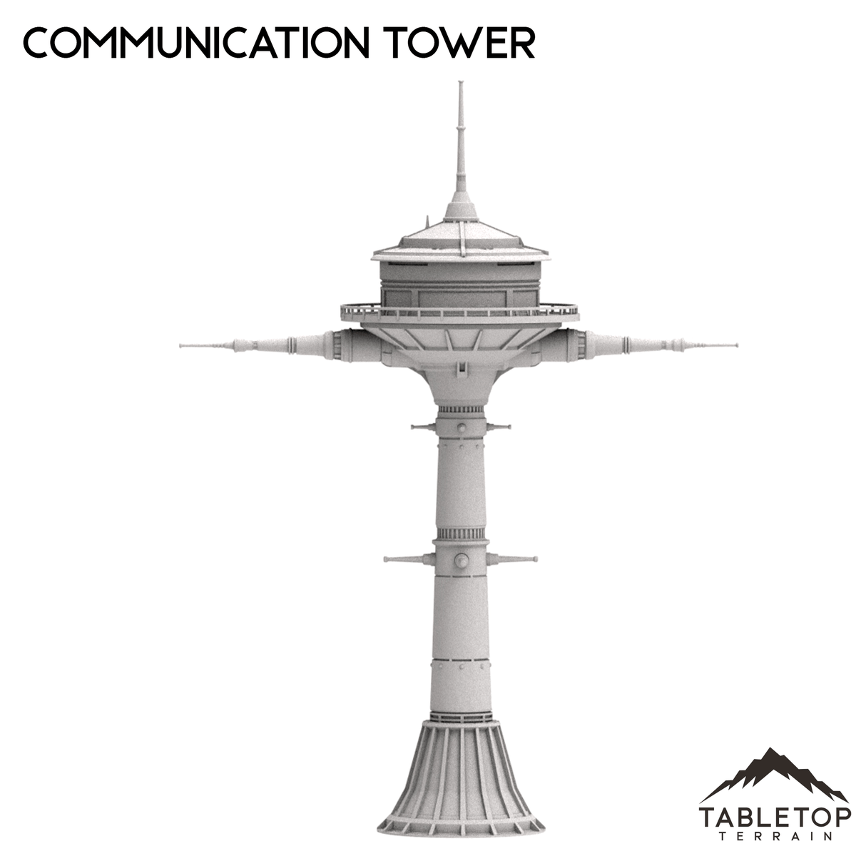 Tabletop Terrain Tower Communication Tower