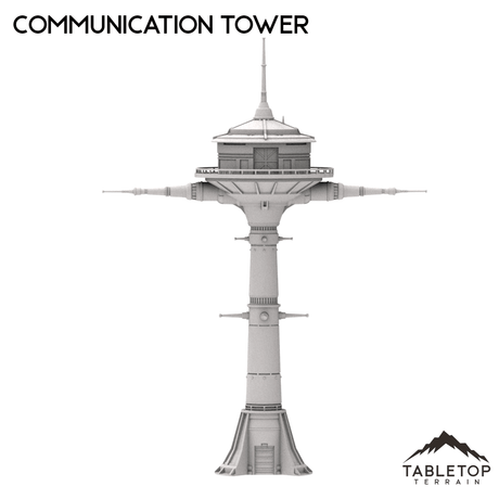 Tabletop Terrain Tower Communication Tower