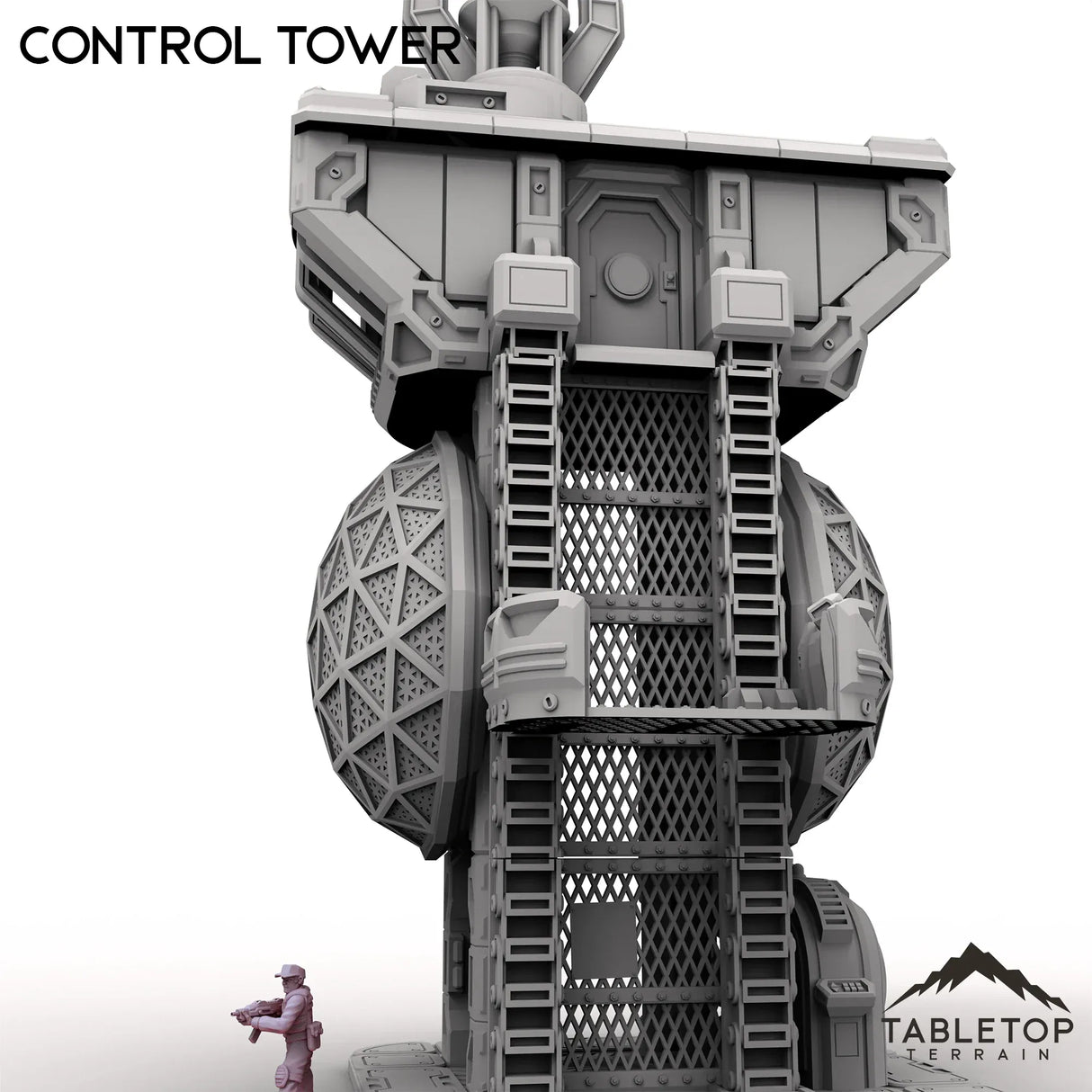 Tabletop Terrain Tower Control Tower