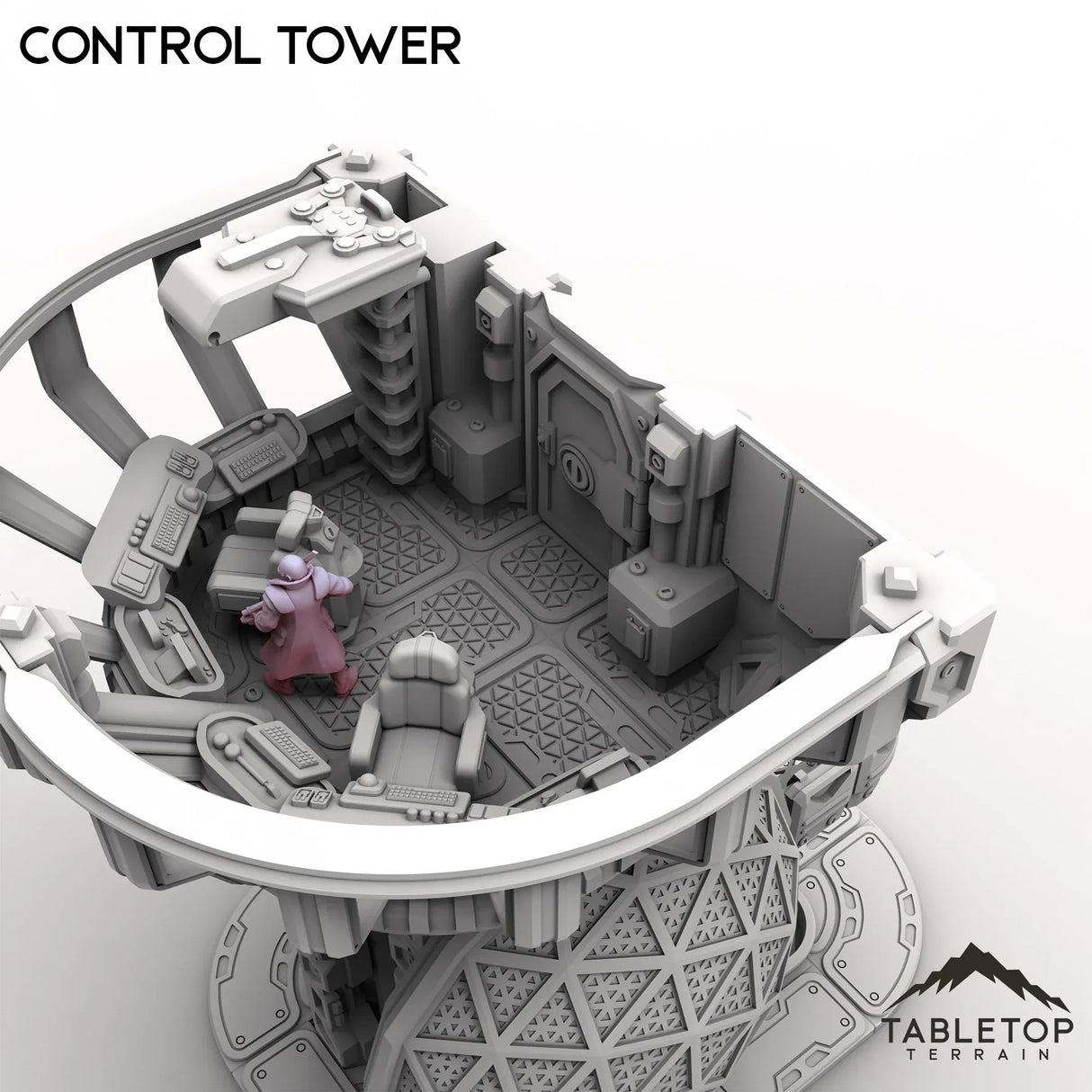 Tabletop Terrain Tower Control Tower