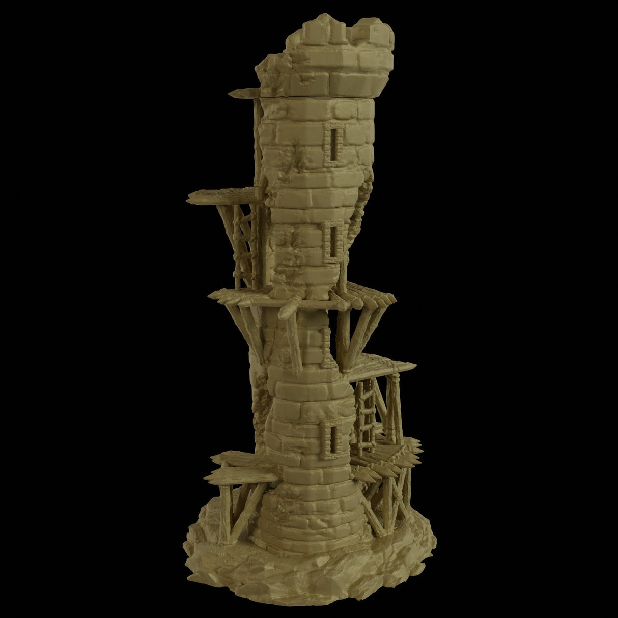 Tabletop Terrain Tower Corrupted Lookout Tower