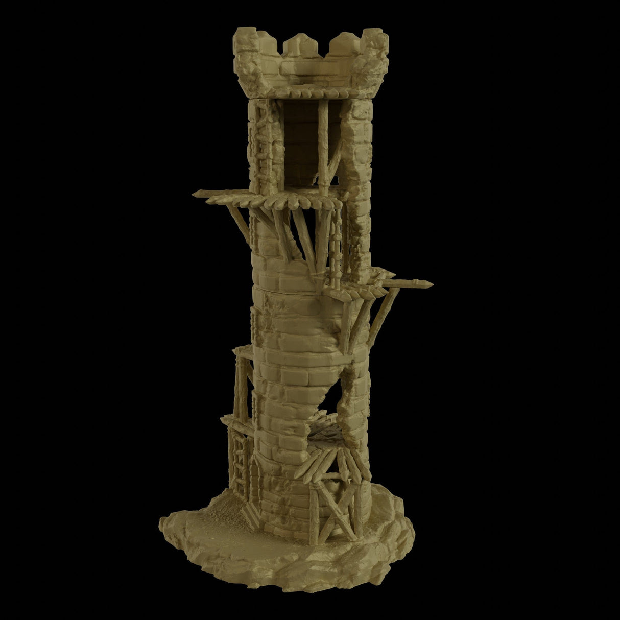 Tabletop Terrain Tower Corrupted Lookout Tower