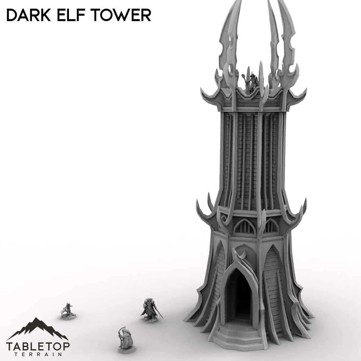 Tabletop Terrain Tower Dark Elf Tower