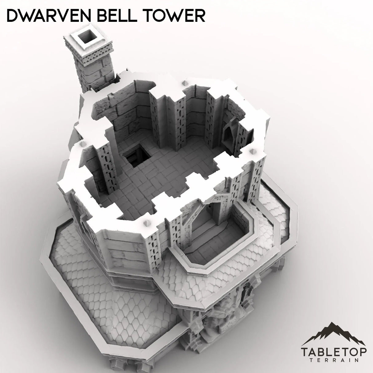 Tabletop Terrain Tower Dwarven Bell Tower