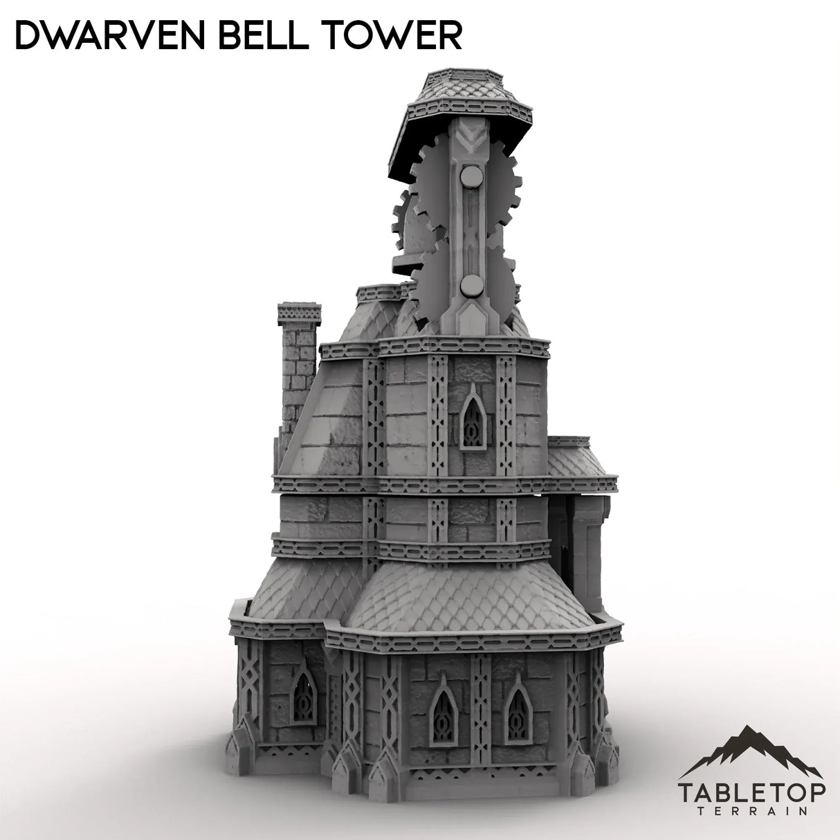 Tabletop Terrain Tower Dwarven Bell Tower