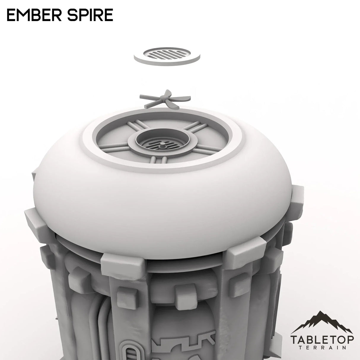 Tabletop Terrain Tower Ember Spire