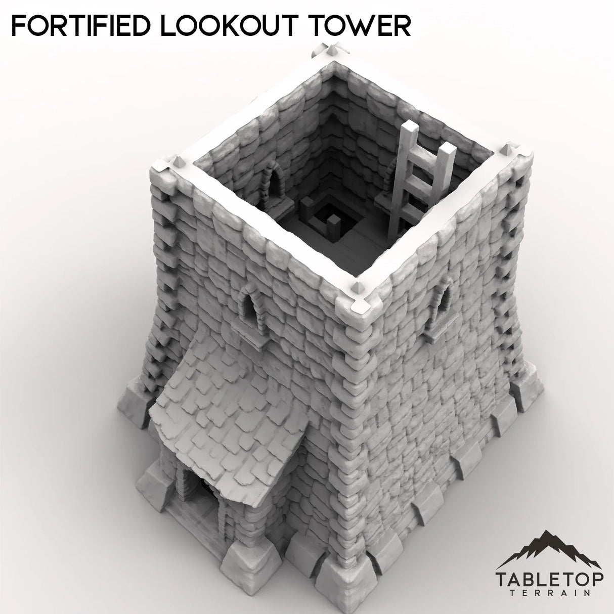 Tabletop Terrain Tower Fortified Lookout Tower