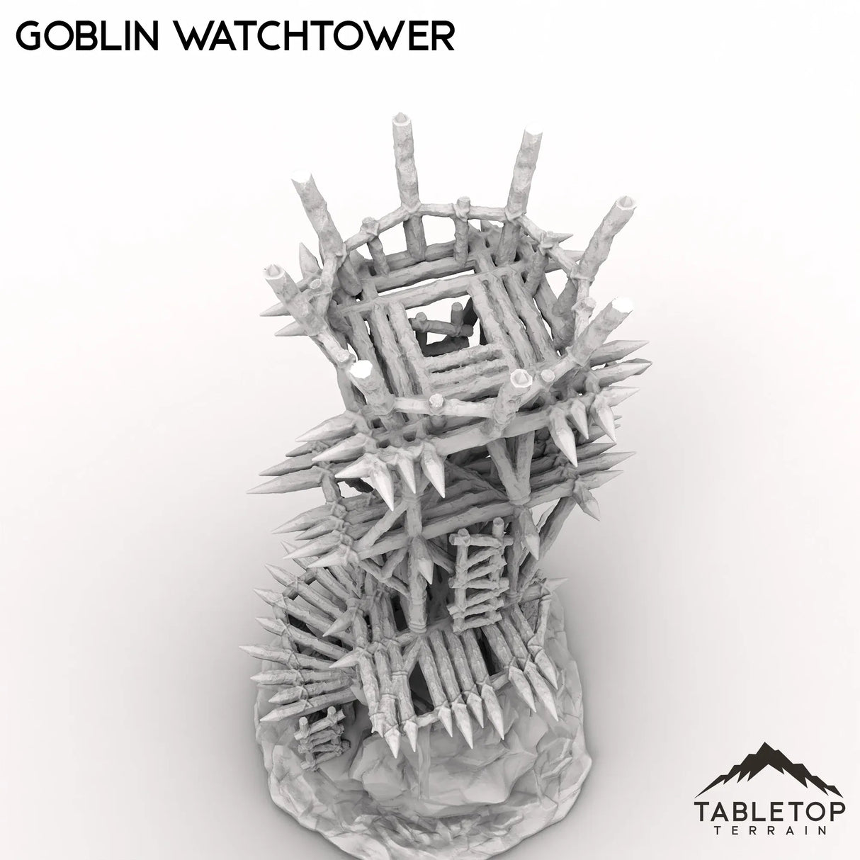 Tabletop Terrain Tower Goblin Watchtower
