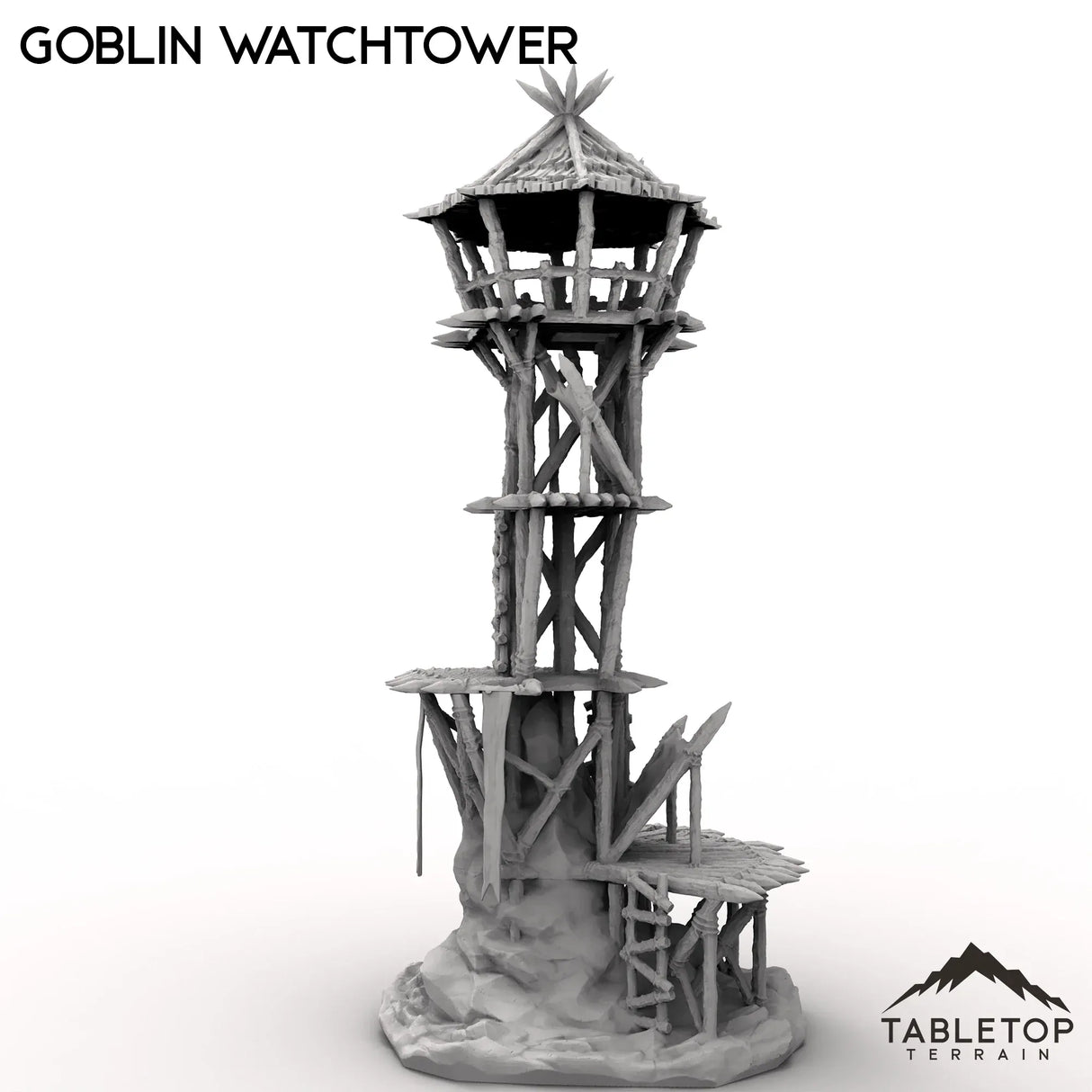 Tabletop Terrain Tower Goblin Watchtower