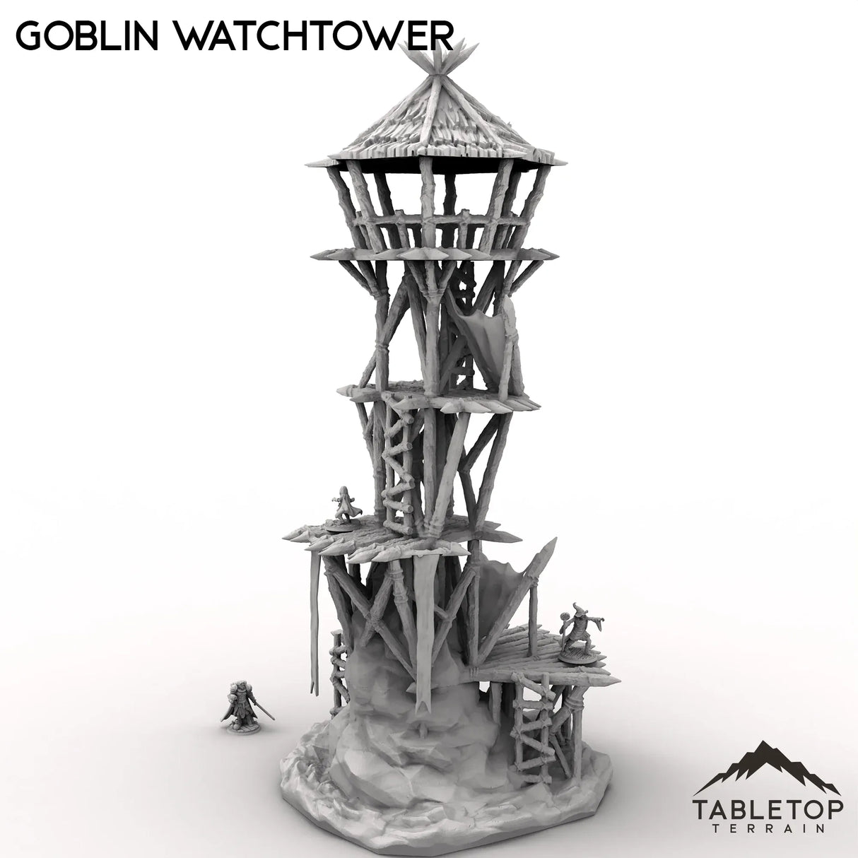 Tabletop Terrain Tower Goblin Watchtower