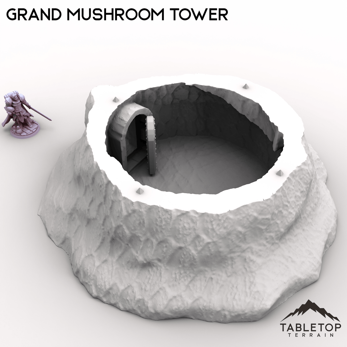Tabletop Terrain Tower Grand Mushroom Tower